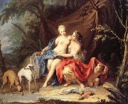 Jacopo Amigoni Jupiter and Callisto china oil painting reproduction